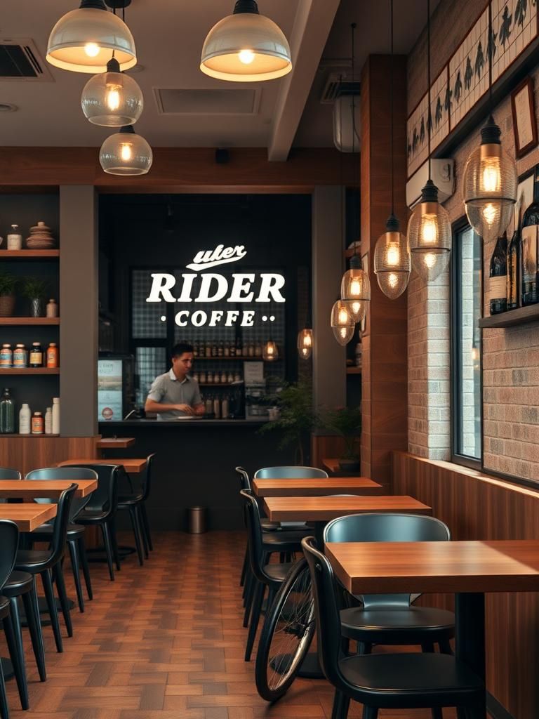 重型骑士咖啡馆 Rider Coffee Cafe - Kedai Kopi Terkenal di Malaysia