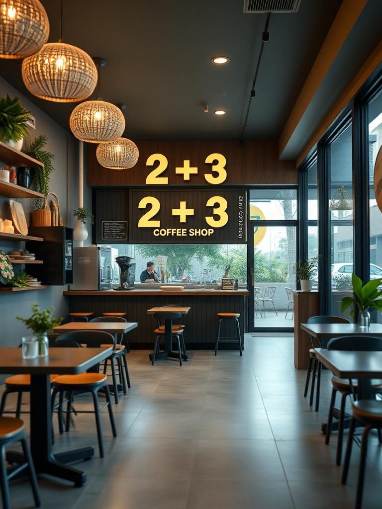 2 + 3 Coffee Shop
