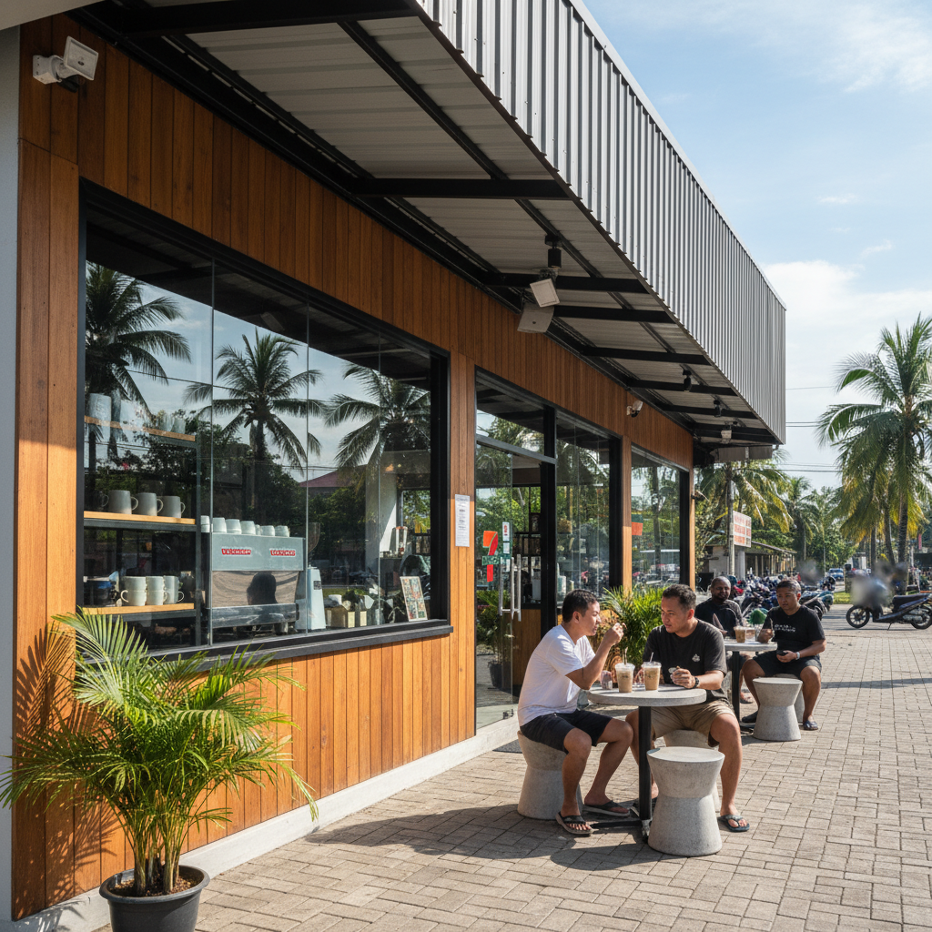 7-Eleven Cafe Gong Limau Kemaman Menarik