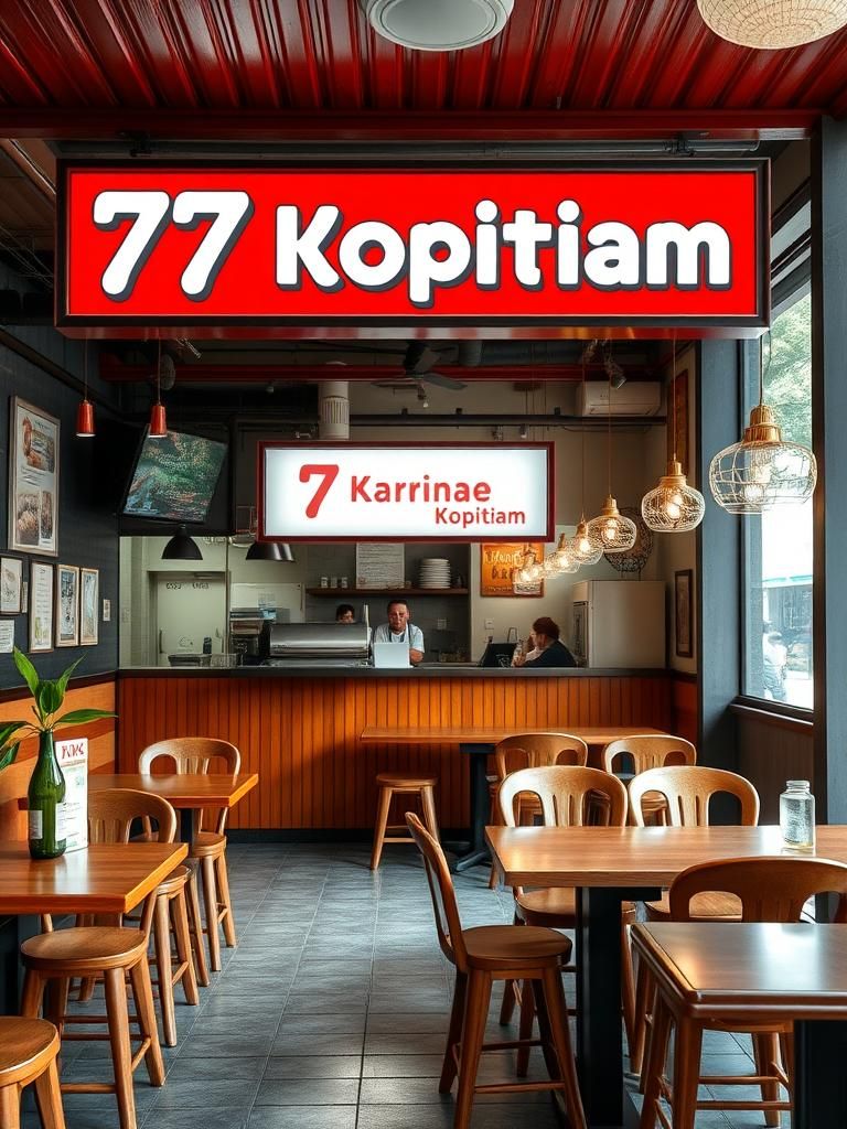 7 Warna Kopitiam 七記茶樓 @Melaka 马六甲