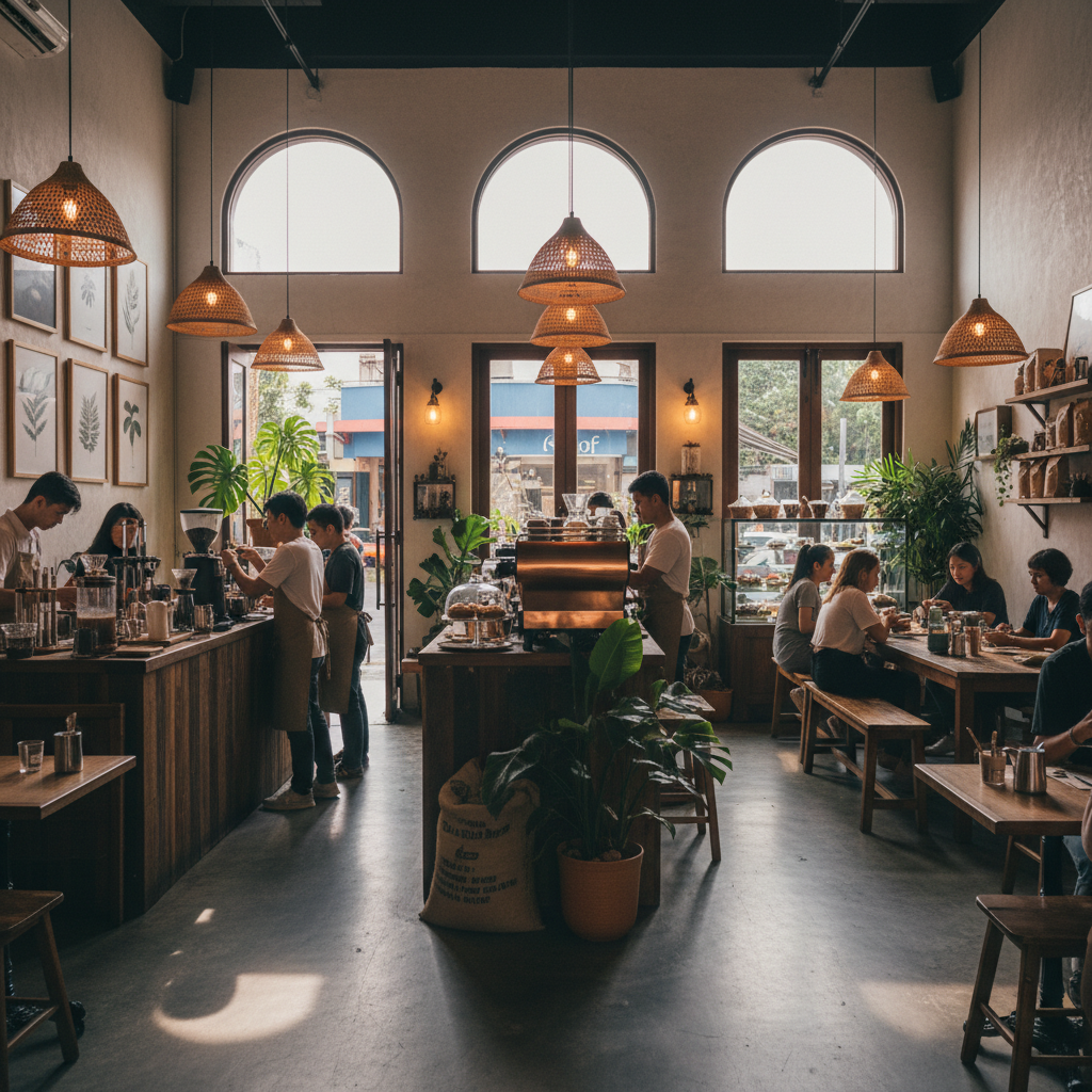 ALO Cafe | Tempat Makan Santai & Kopi Terbaik