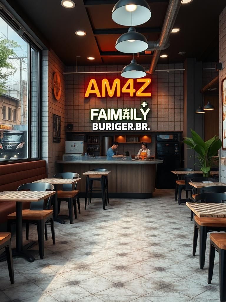 AM4Z FAMILY BURGER.. 1 AM4Z FAMILY BURGER..