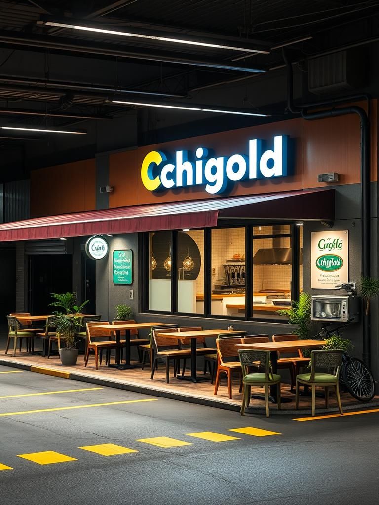 Achigold Cafe Parking