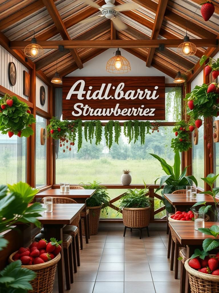 Aidilbadri Strawberries Cafe & Farm 1 Aidilbadri Strawberries Cafe & Farm