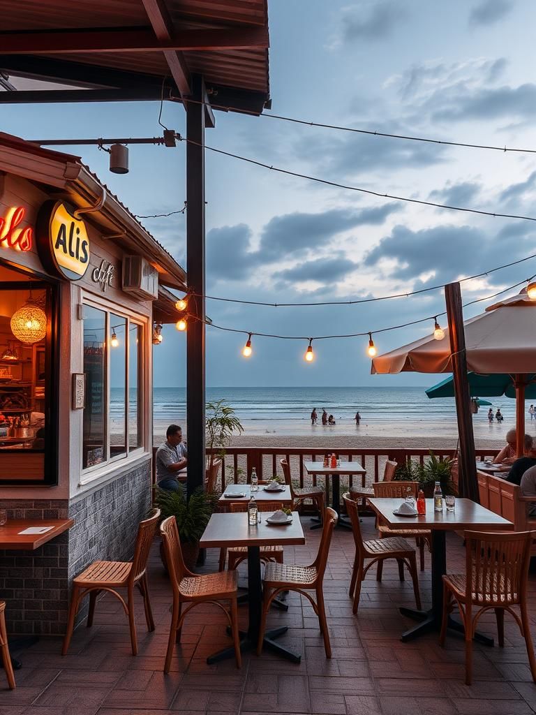 Alis Cafe by the Beach Batu Feringgi Penang Malaysia