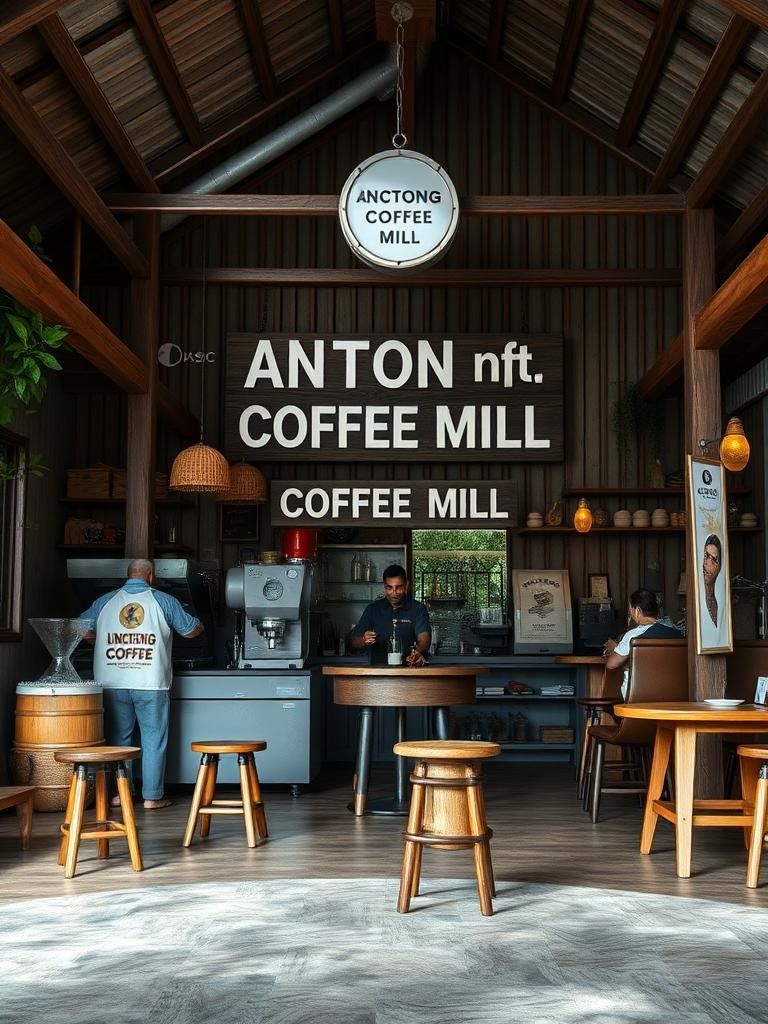 Antong Coffee Mill 1 Antong Coffee Mill
