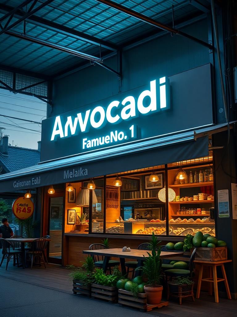 Avocado Melaka Famous No.1 Malaysia