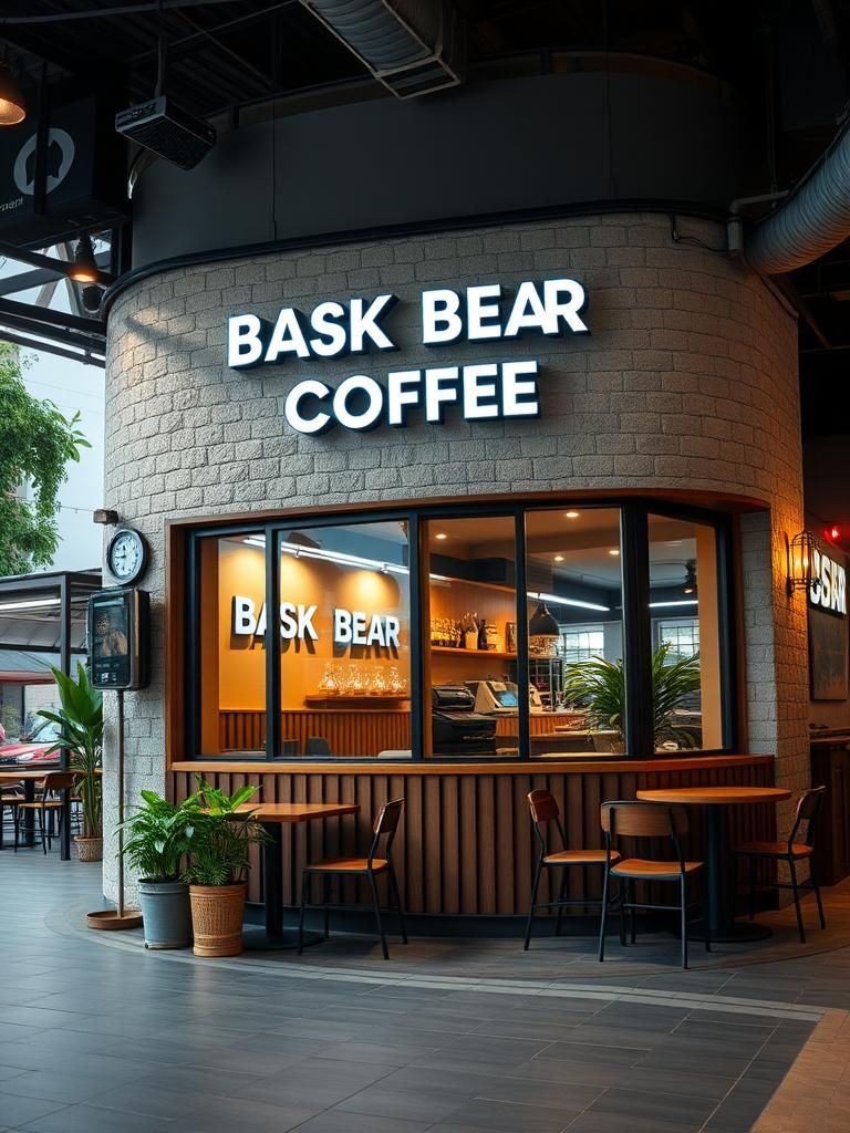 Bask Bear Coffee Pejabat Pos Besar GPO Melaka