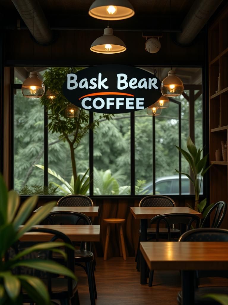 Bask Bear Coffee Taman Gaya Ulu Tiram