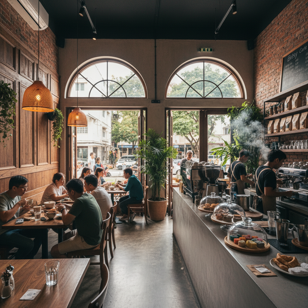 Bitsy Cafe - Kopi & Pencuci Mulut Terbaik