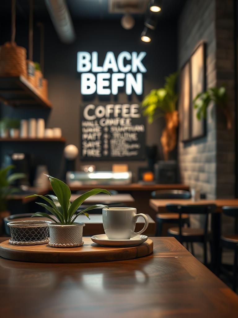 Black Bean Coffee 1 Black Bean Coffee
