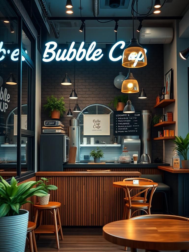 Bubble Cup Coffee Shop 1 Bubble Cup Coffee Shop
