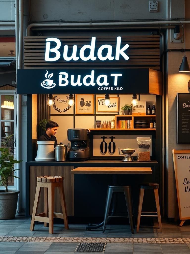 Budak Barista Coffee Kiosk