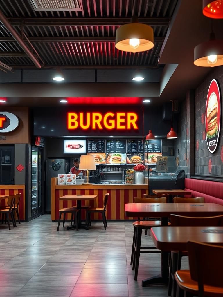 Burger station 1 Burger station