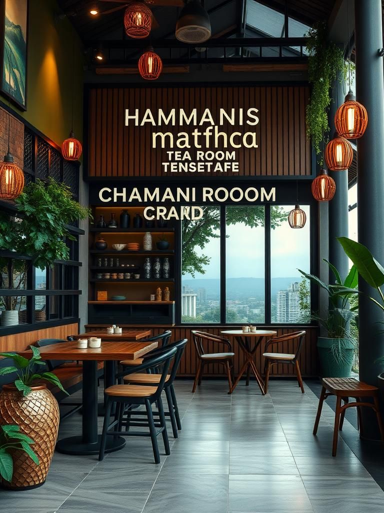 CHAMANIS MATCHA TEA ROOM & SUNSET CAFE
