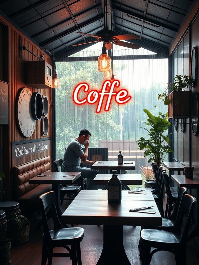 Cabin coffee bendang morak