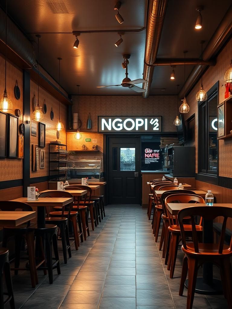 Cafe NGOPI YOK!!