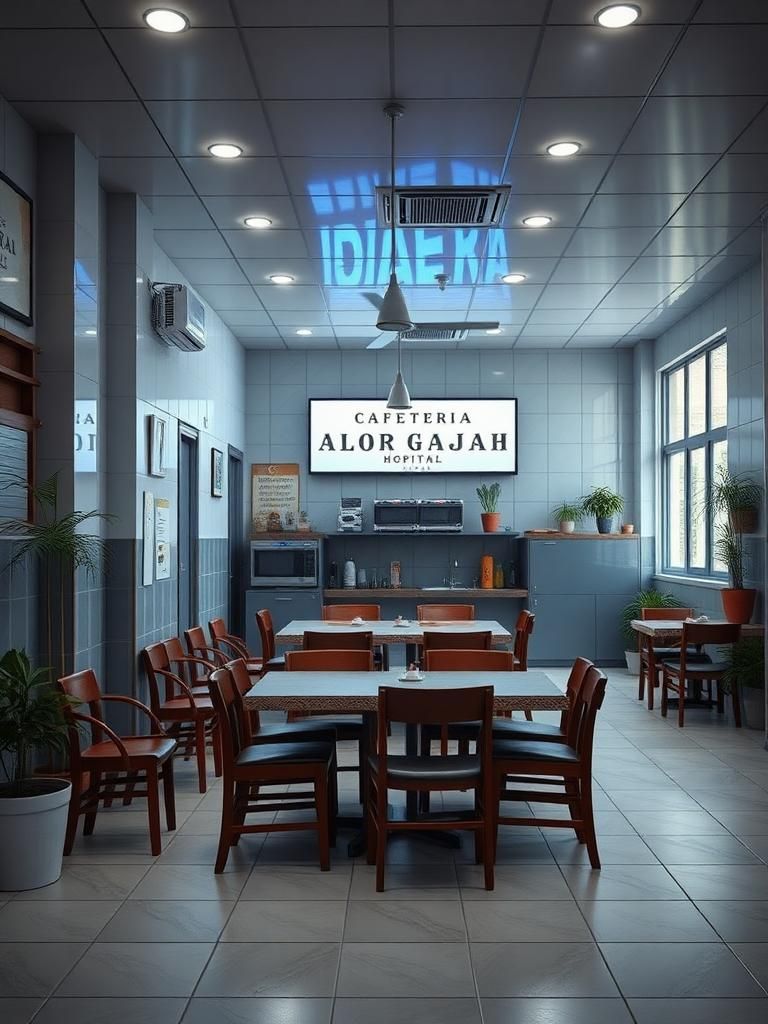 Cafeteria Hospital Alor Gajah 1 Cafeteria Hospital Alor Gajah