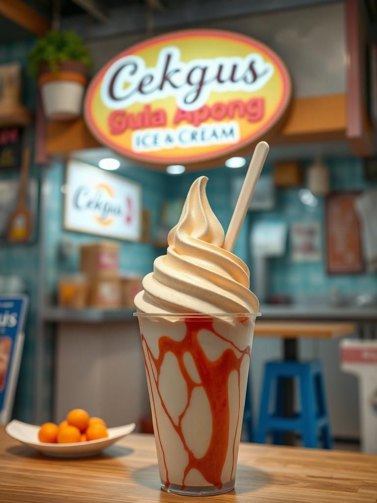 Cekguus Gula Apong Ice Cream (Temonyong branch)