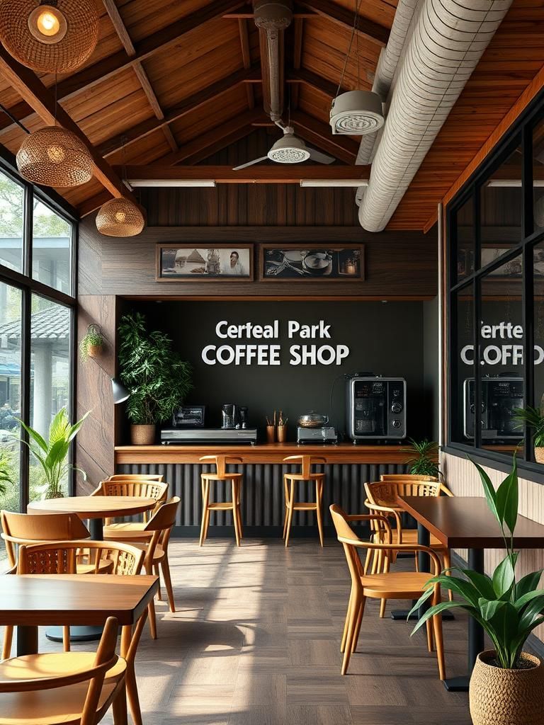 Central Park Coffee Shop 1 Central Park Coffee Shop