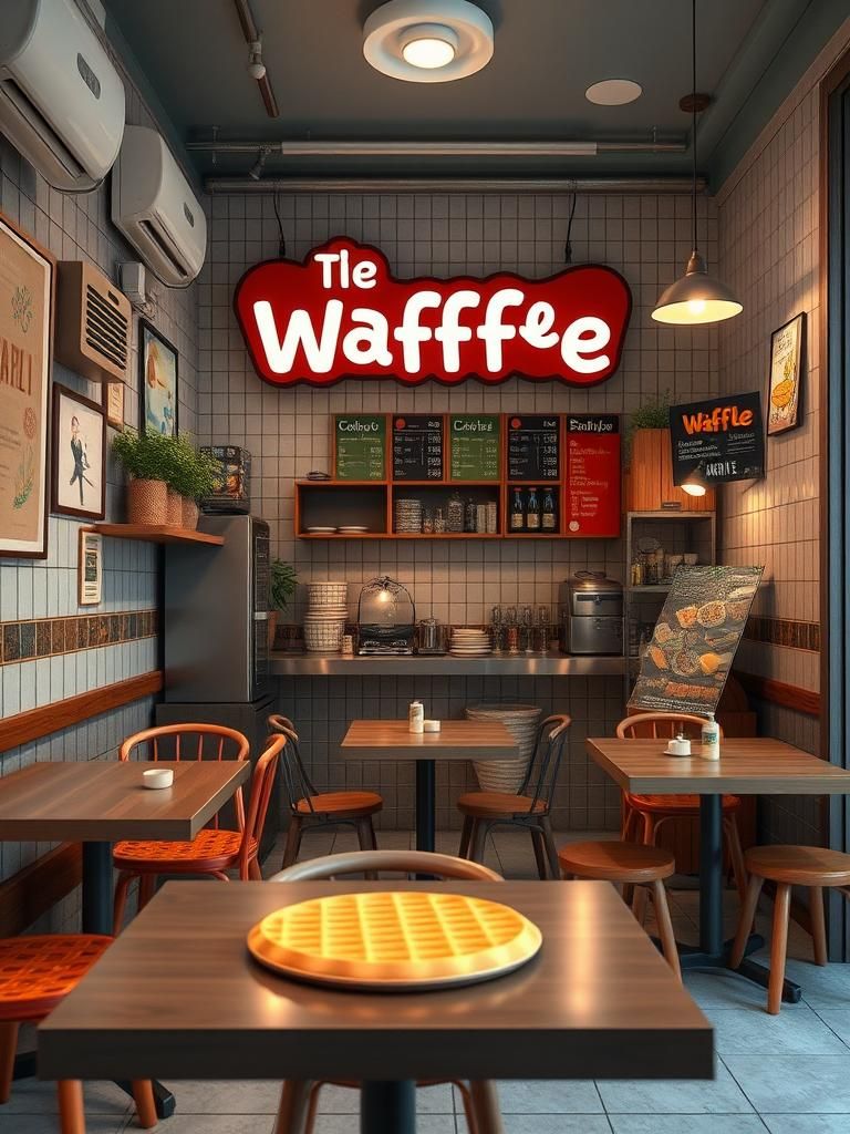 Childhood Waffle 童年华夫饼