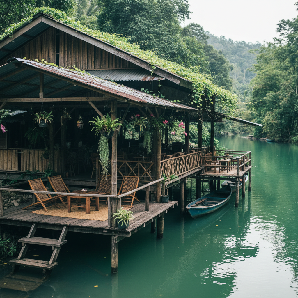Chosstt Ngopi Kopitiam Tepi Sungai