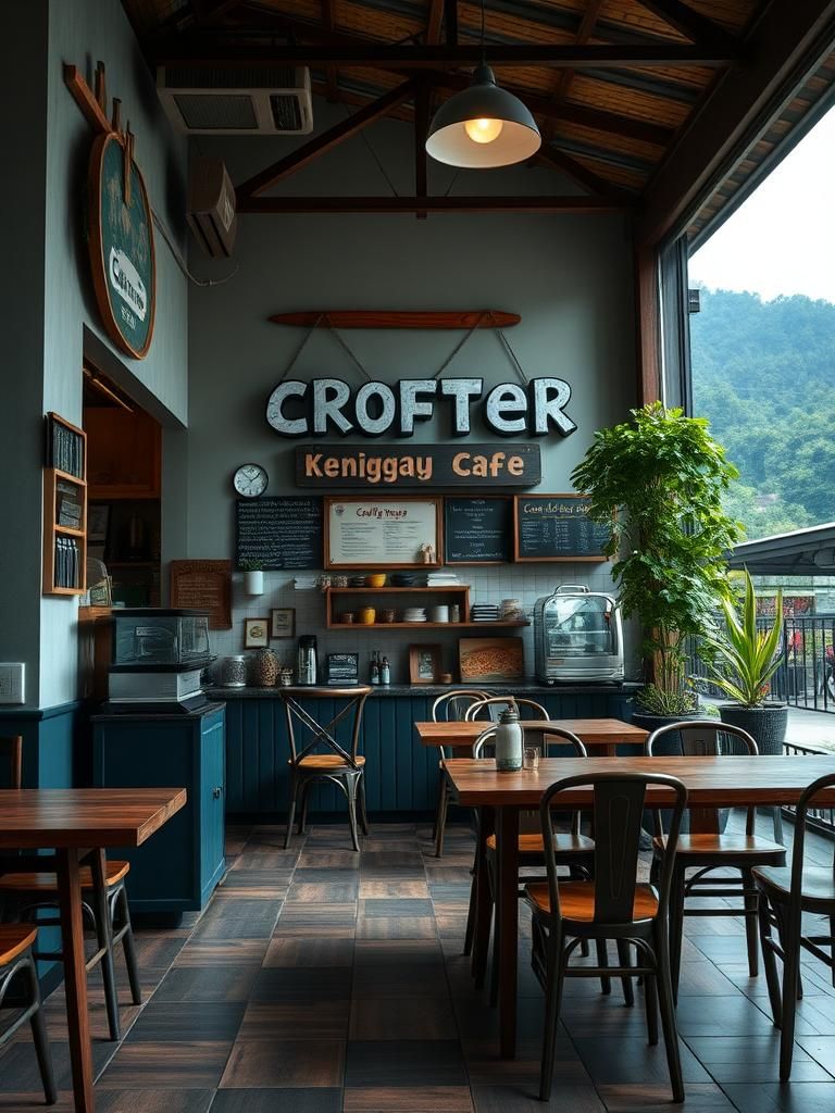 Crofter Cafe Keningau, Sabah.