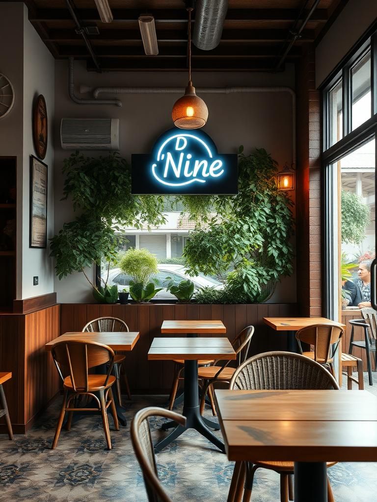 D'Nine Cafe / Batu Arang Cafe 1 D’Nine Cafe / Batu Arang Cafe