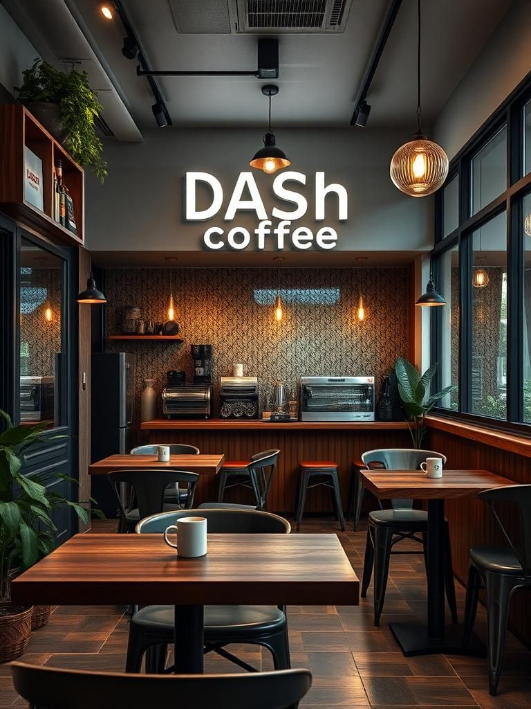 DASH coffee 1 DASH coffee