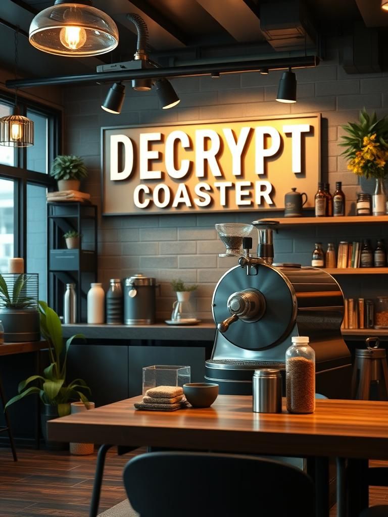 Decrypt Coffee Roaster 1 Decrypt Coffee Roaster