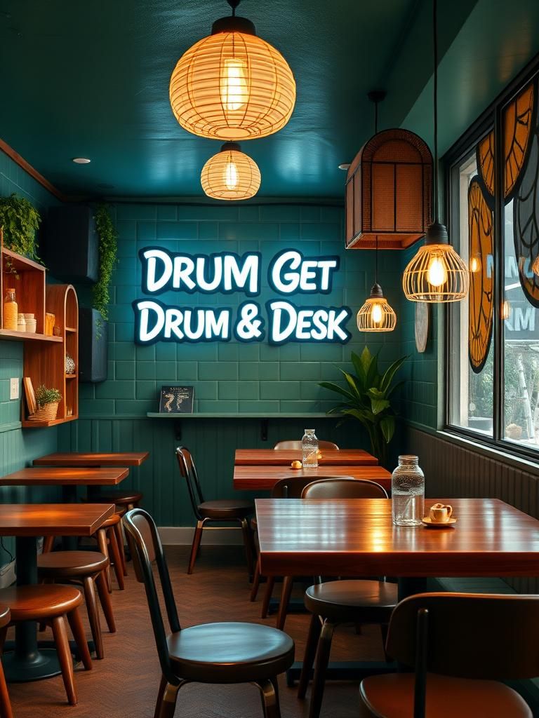 Drum & Desk 1 Drum & Desk