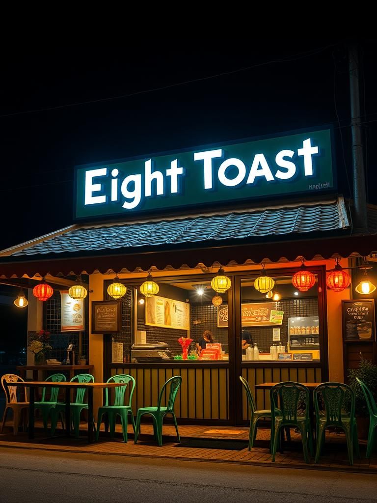 Eight Toast Nanyang Kopitiam @Ayer Keroh