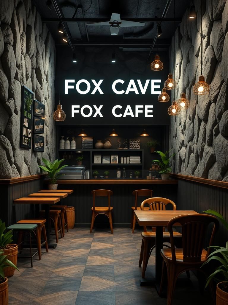 FOX CAVE CAFE 1 FOX CAVE CAFE