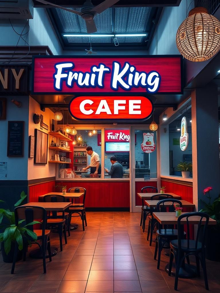 Fruit King Western Cafe Nibong