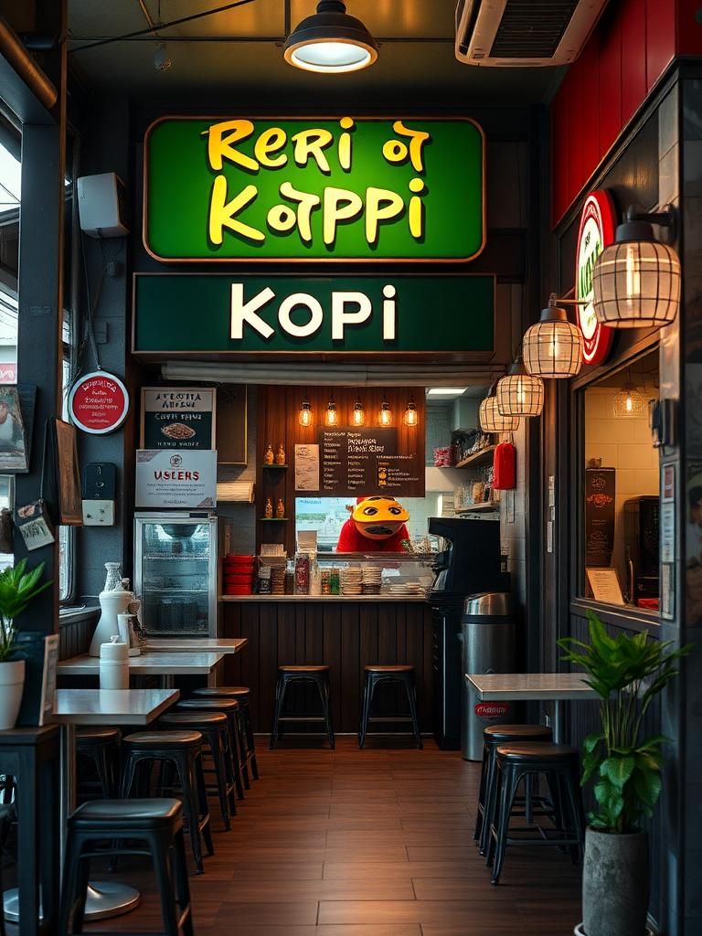Gerai Kopi Jalan Maharani • 安顺茶档
