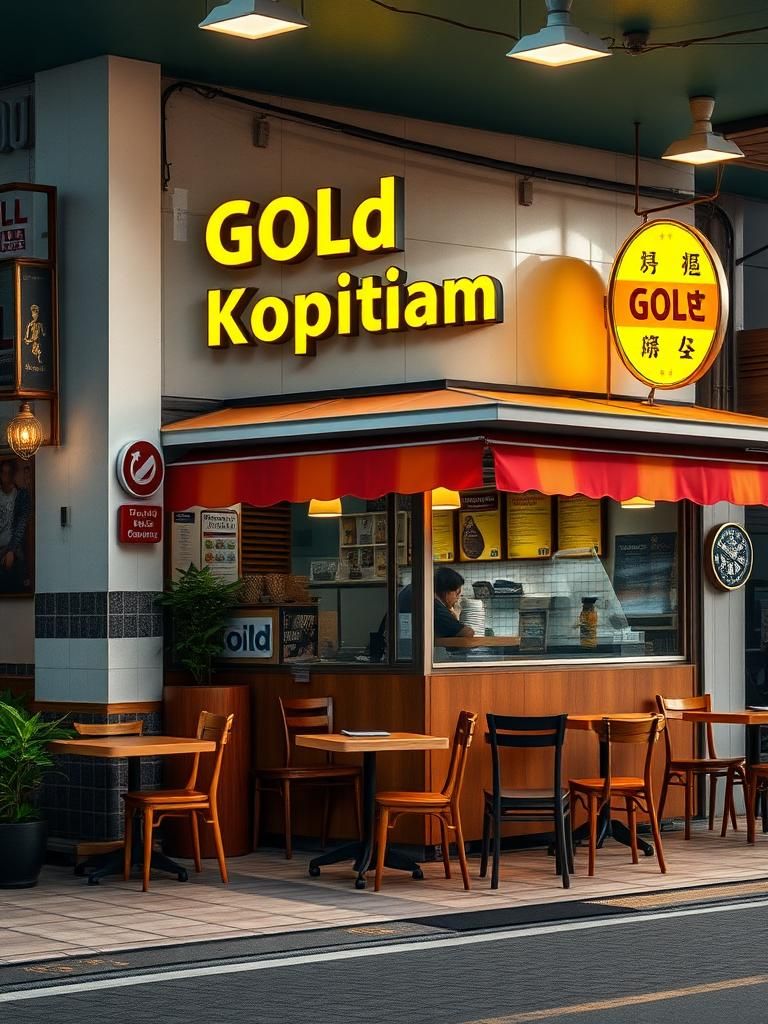 Gold Kopitiam • 金啡茶铺 1 Gold Kopitiam • 金啡茶铺