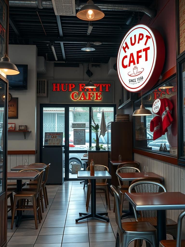 HUP FATT CAFE SINCE 1956 合发冰室