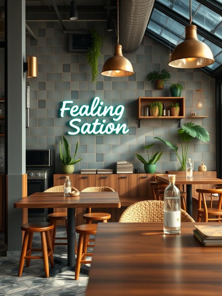 Healing Station Food and Drink