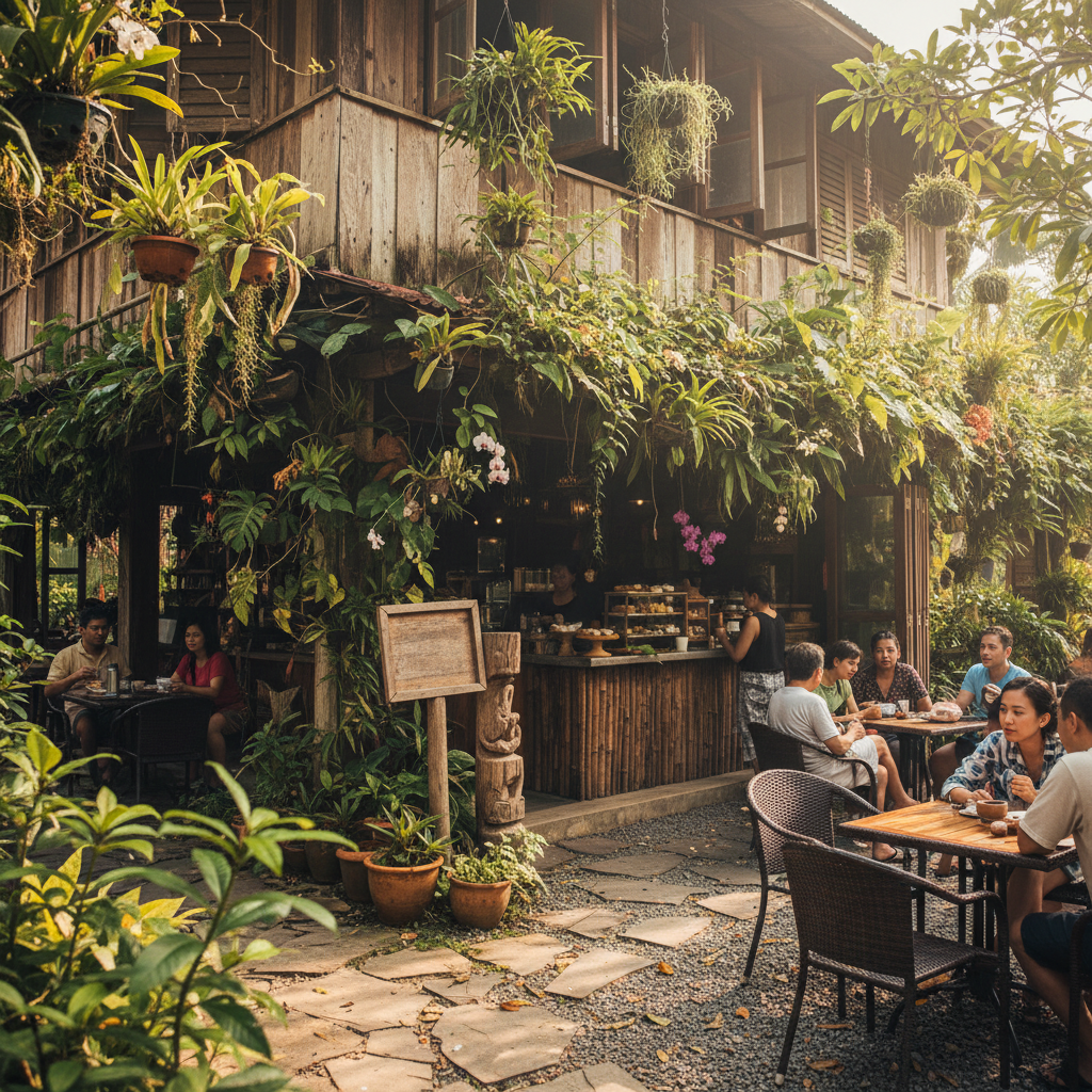 Izzs Garden Cafe | Kafe Taman Santai & Makanan