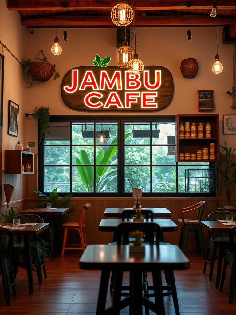 JAMBU CAFE @kampung jambu bongkok