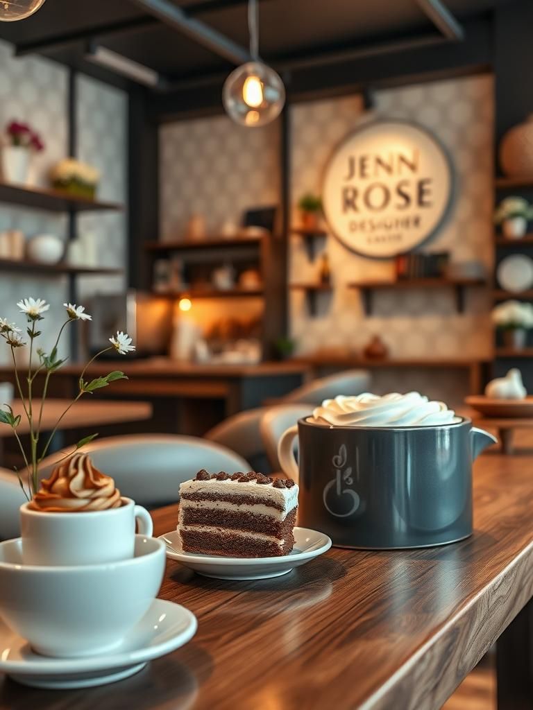 Jenna Rose Designer Boutique . Coffee & Cakes