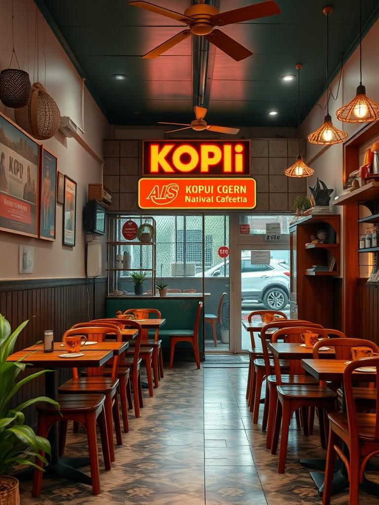 KOPI AIS MAMU IKAT TEPI KOTA TINGGI