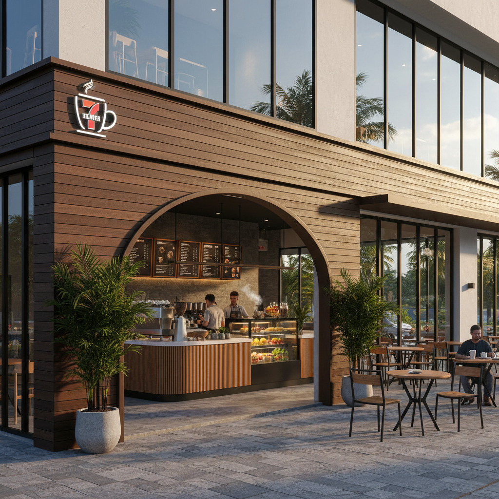 Kafe 7CAFé 7-Eleven Paka Terbaik