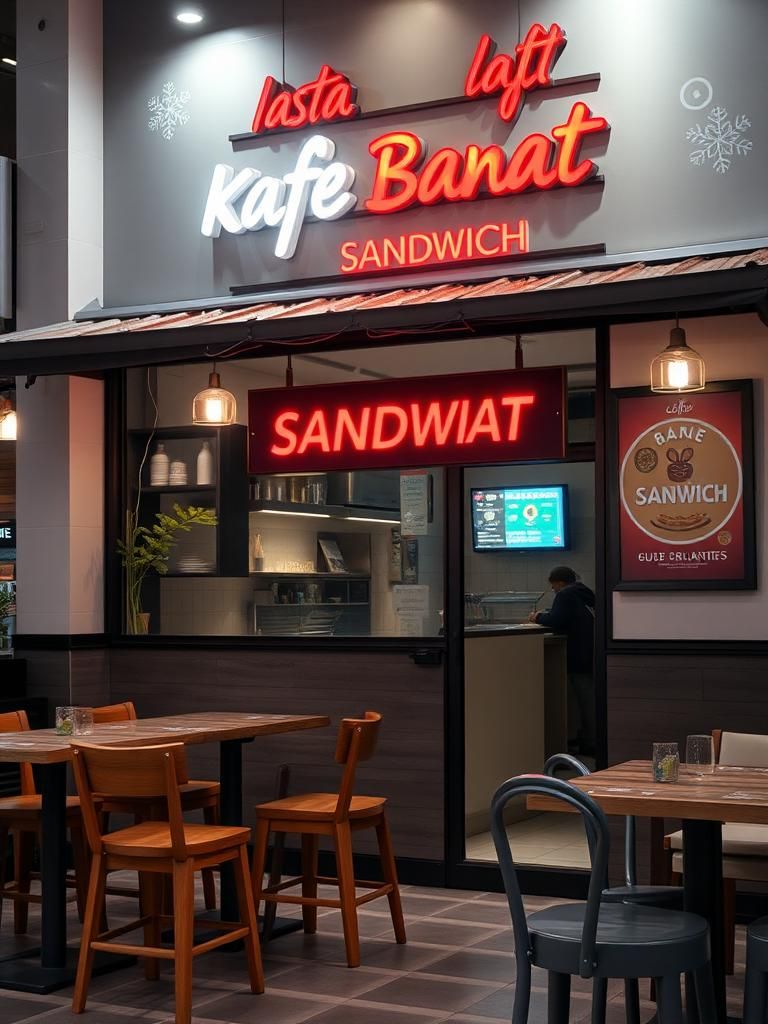Kafe Banat Sandwich, Nilai 1 Kafe Banat Sandwich, Nilai