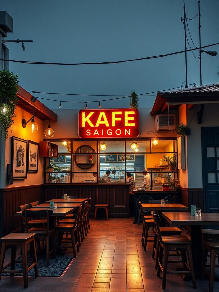 Kafe Saigon X Bayu Pagi Teluk Intan
