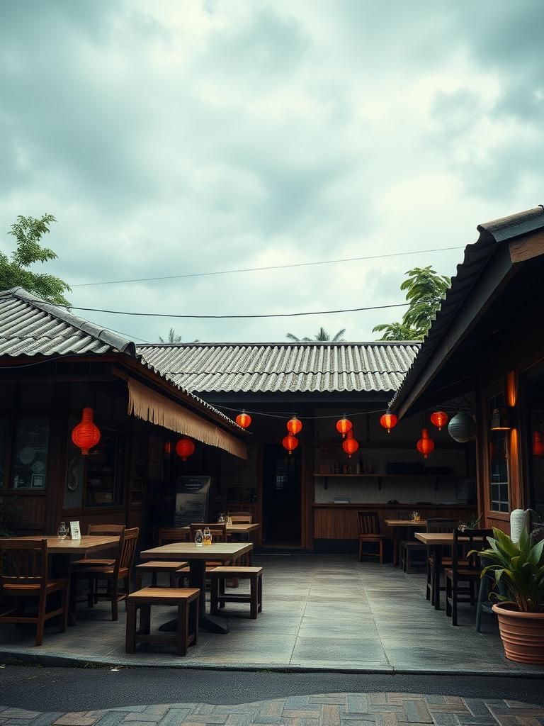 Kampung Cafe Tangga Batu