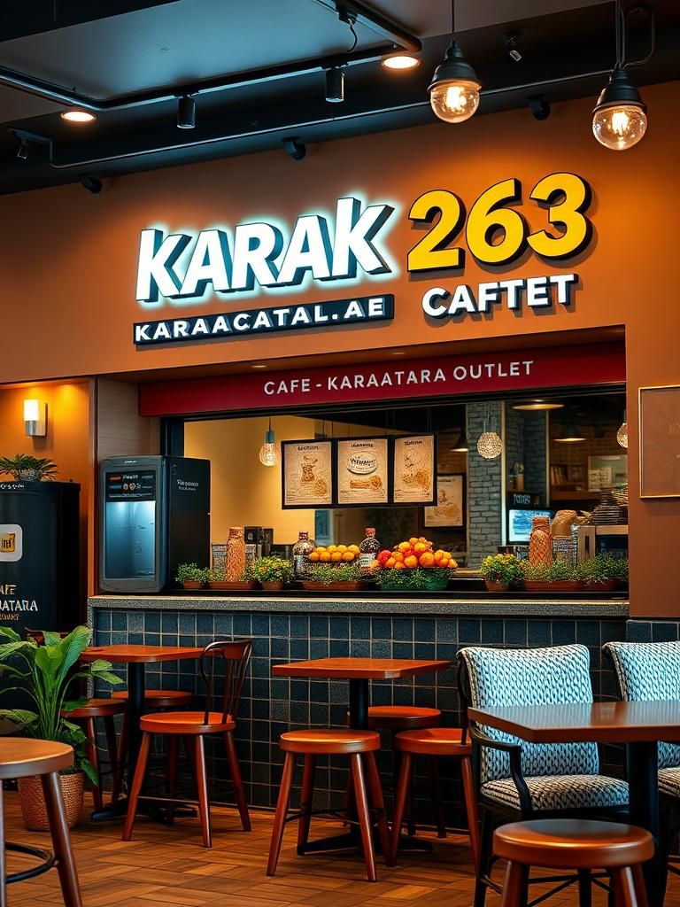Karak 263 Cafe Karakatara Outlet 1 Karak 263 Cafe Karakatara Outlet