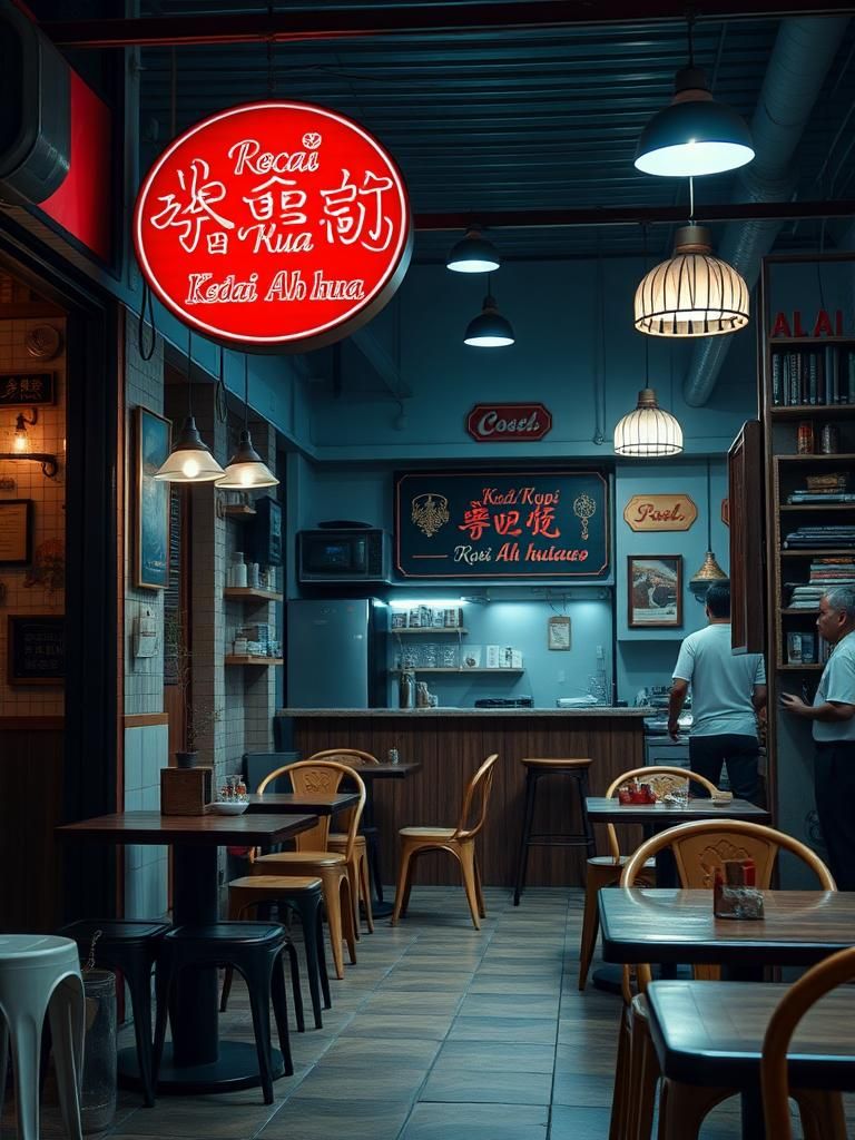 Kedai Kopi Ah hua 1 Kedai Kopi Ah hua