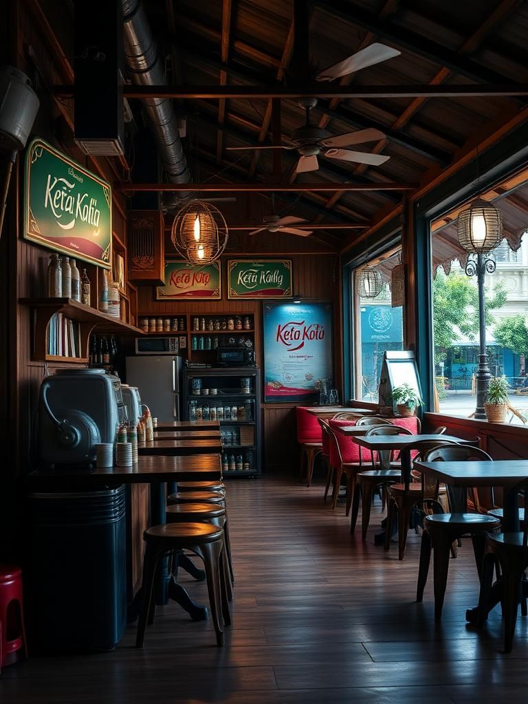 Kedai Kopi Gantung Teluk Intan