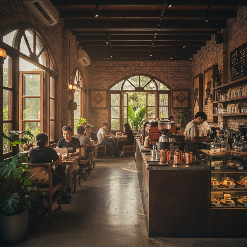 Kedai Kopi Kaf3in Terbaik
